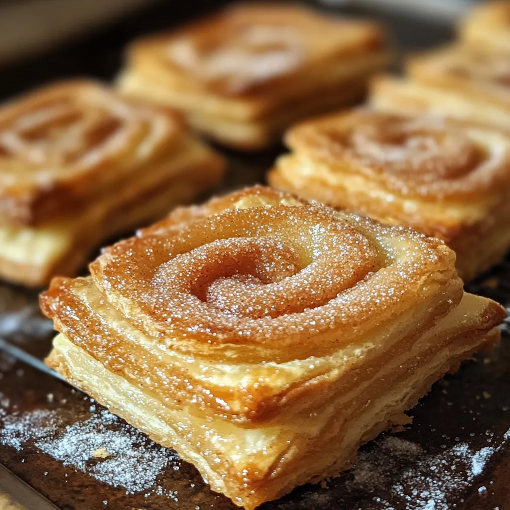 A plate of pastries with sugar on top.