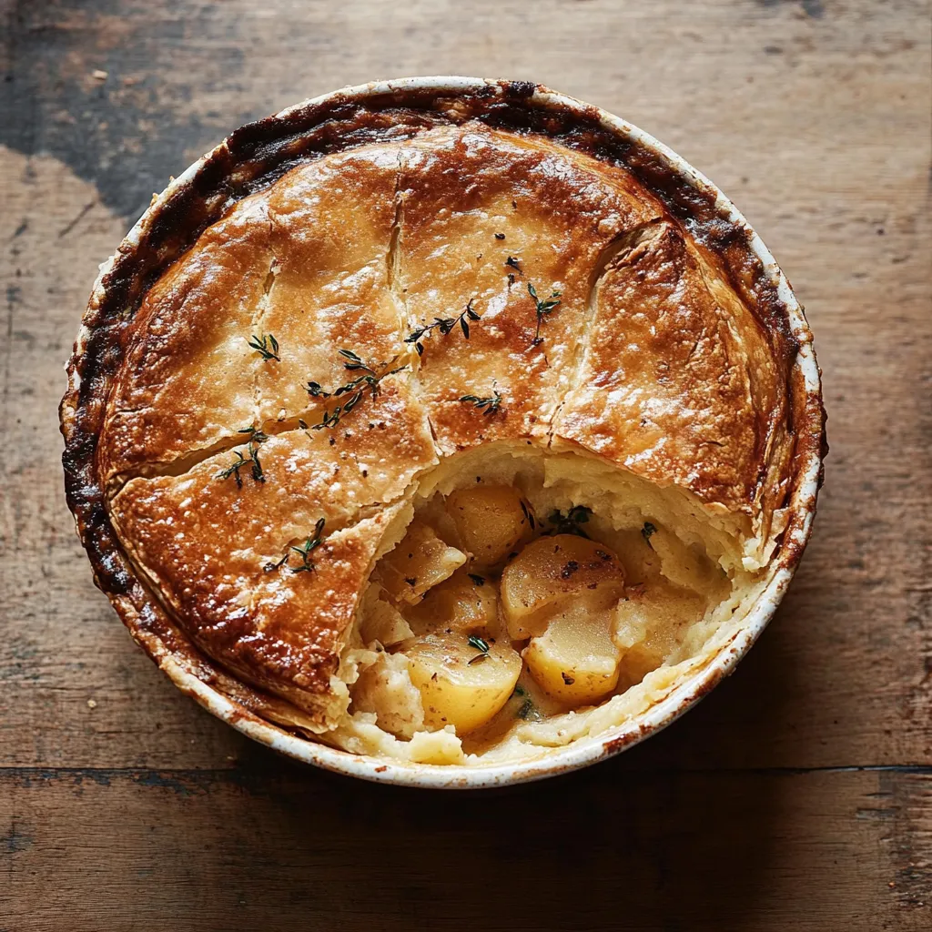 Une tourte avec une part en moins.