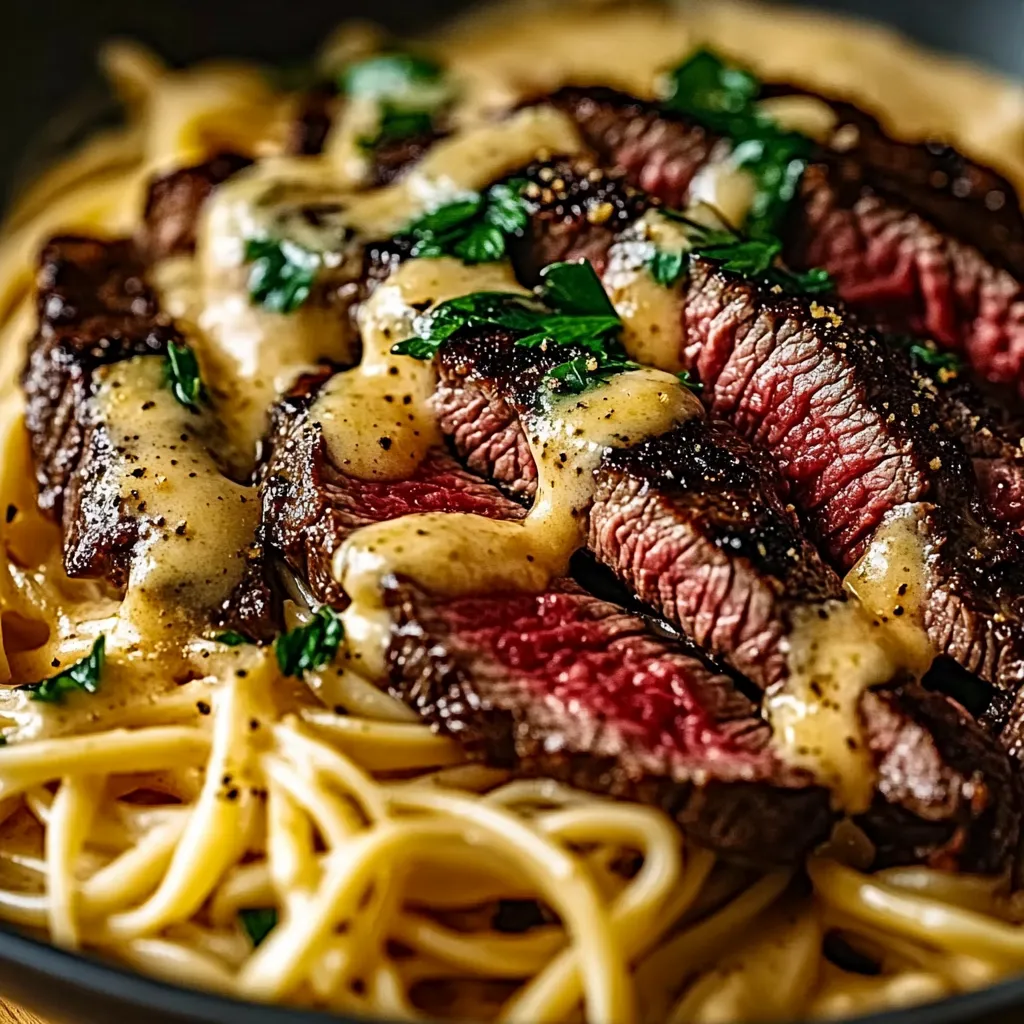 Un bol de pâtes avec viande et fromage.