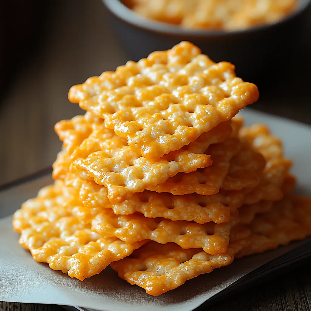 Assiette de biscuits empilés.