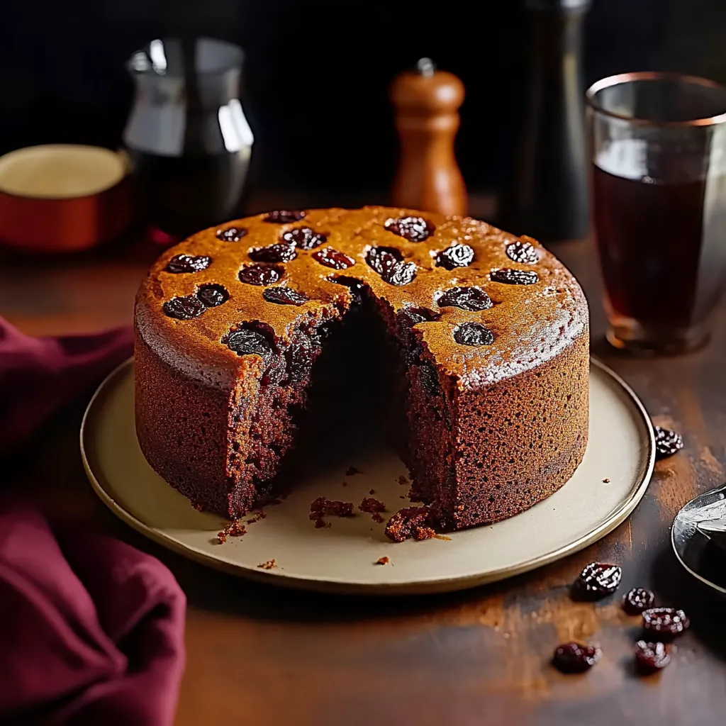 Une part de gâteau servie dans une assiette.
