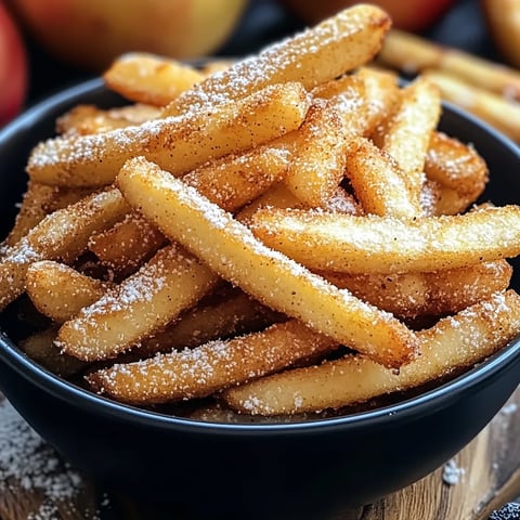 Frites de pomme croustillantes