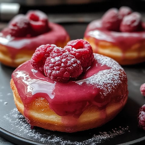 Donuts Framboise au Four