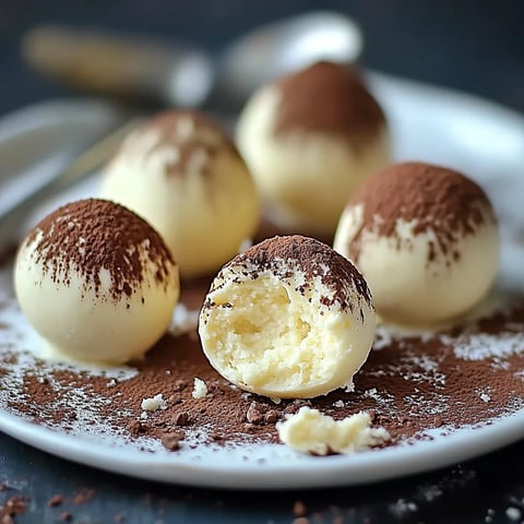 Un plat de gourmandises chocolatées et blanches.