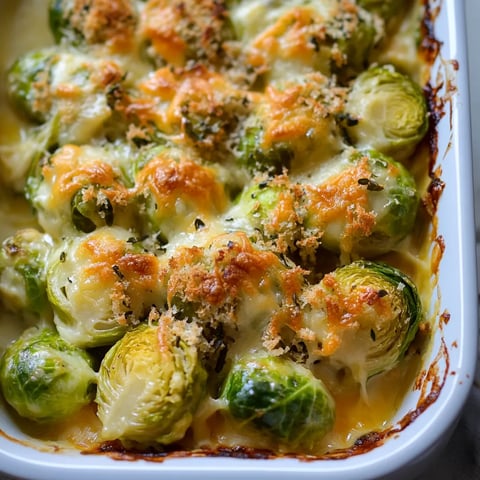 Un plat de légumes au fromage et gratiné.