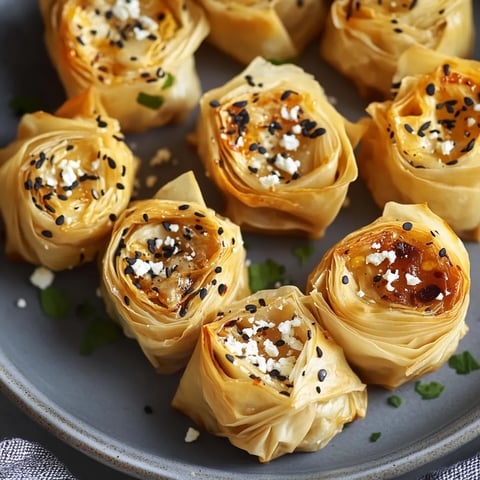 Une assiette de nourriture avec des graines de sésame dessus.