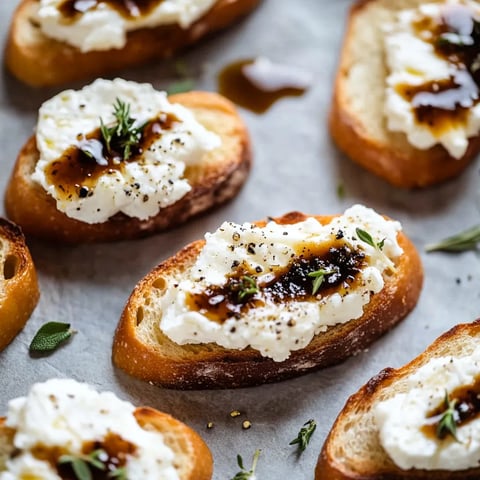 Une assiette de pain avec du fromage blanc et sauce noire.