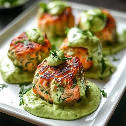 Une assiette de nourriture avec une sauce verte.