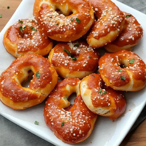 Une assiette de pain avec des graines de sésame sur le dessus.