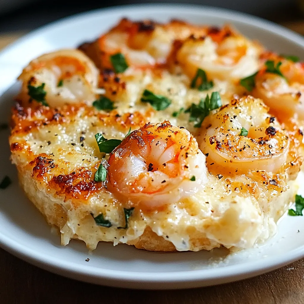 Savoureux Gratin de Crevettes à l'Ail