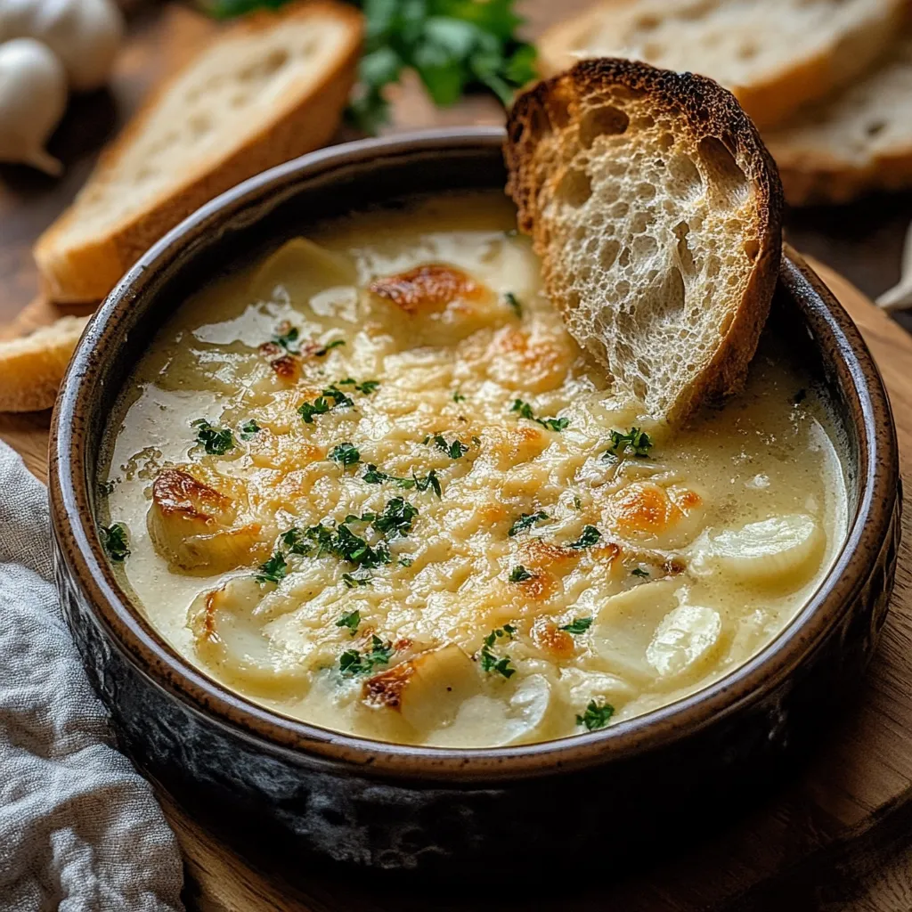 Soupe à l'Ail à la Paysanne