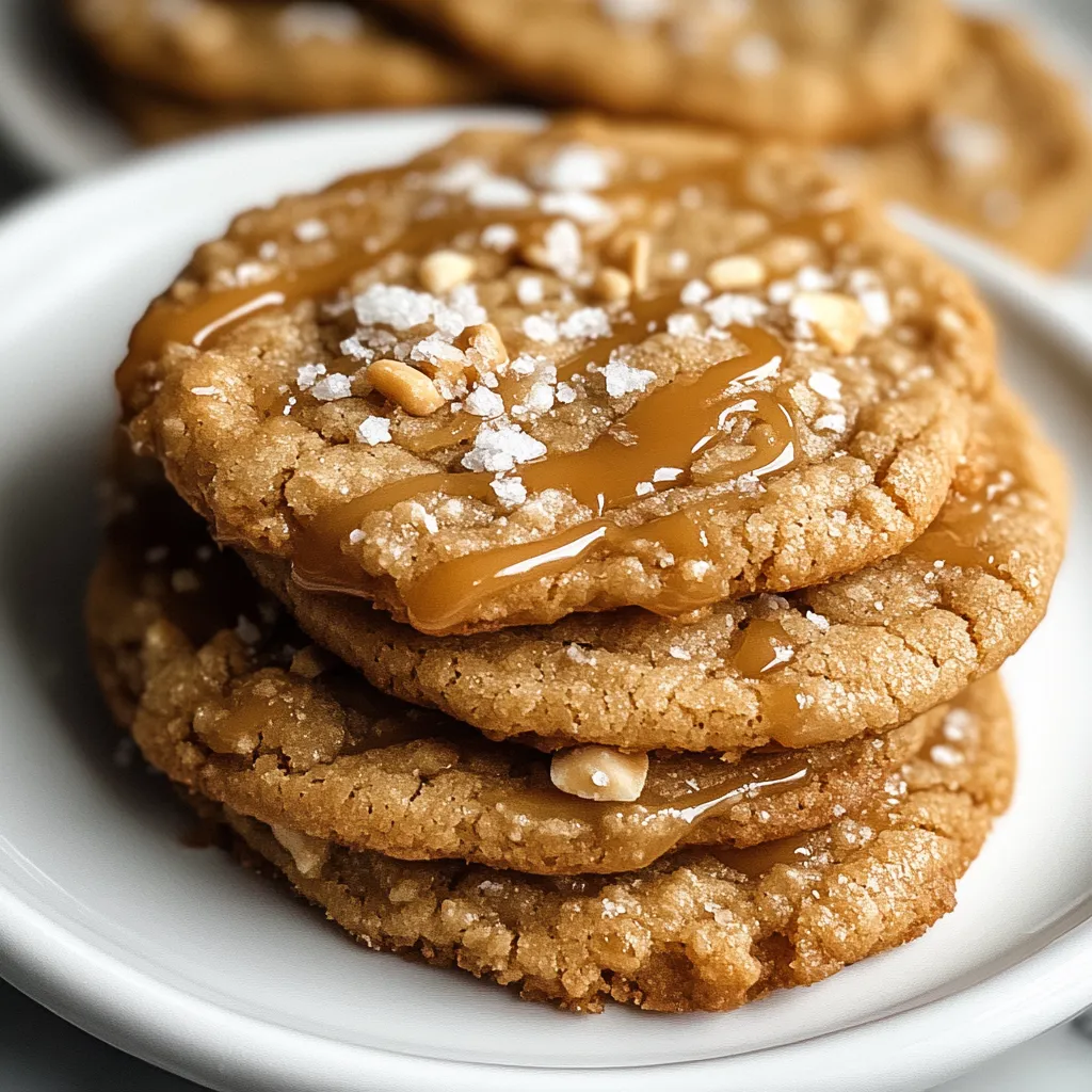 Cookies au Caramel Salé Faciles