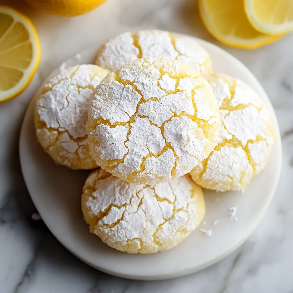 Biscuits Moelleux Citron