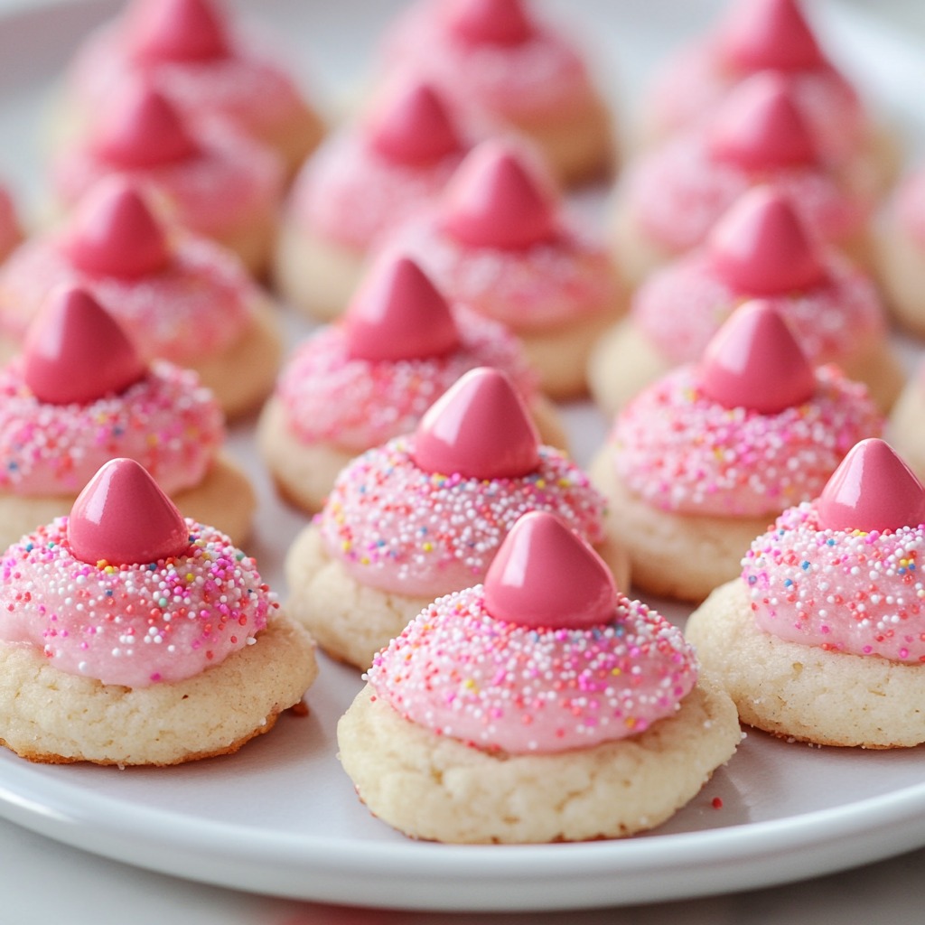 Biscuits Baiser à la Fraise Faciles