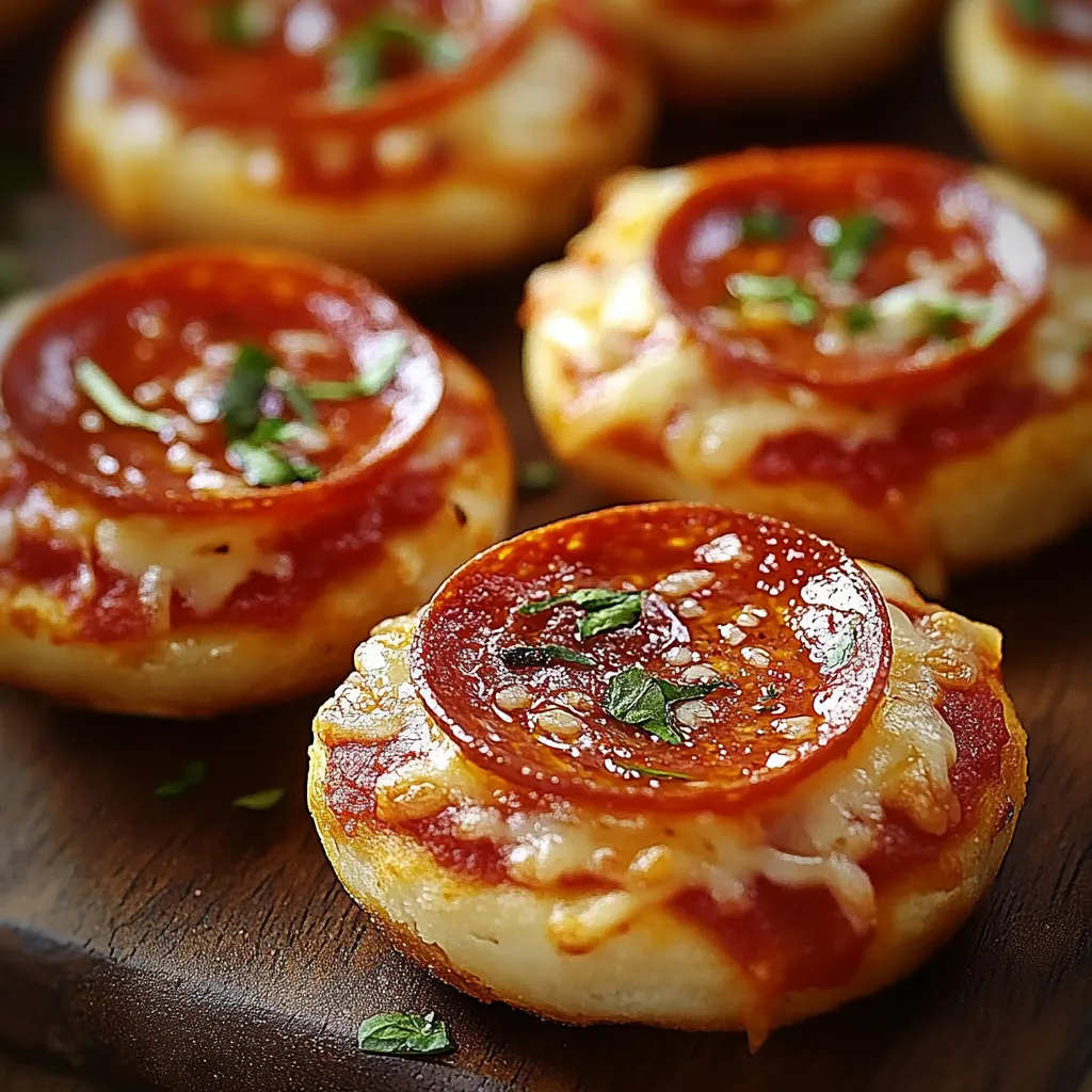 Mini Pizzas au Chorizo Savoureuses