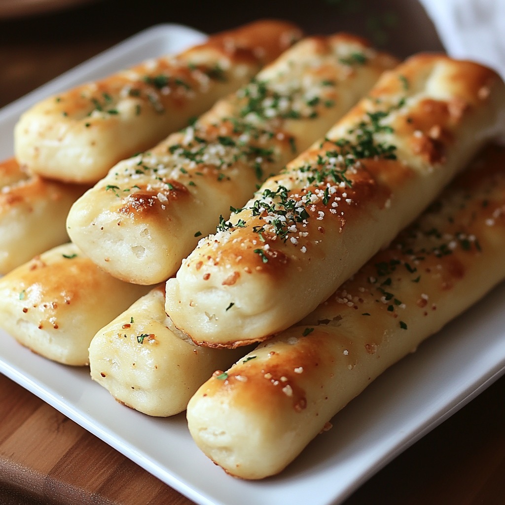 Baguettes à l'Ail Maison Moelleuses