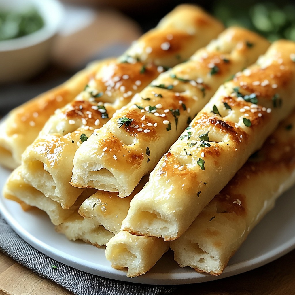 Délicieuses Baguettes à l'Ail Maison