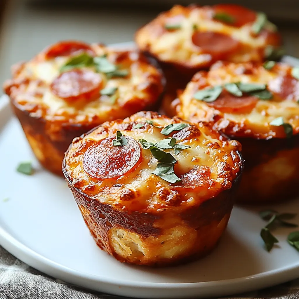 Mini Pizzas Façon Deep-Dish