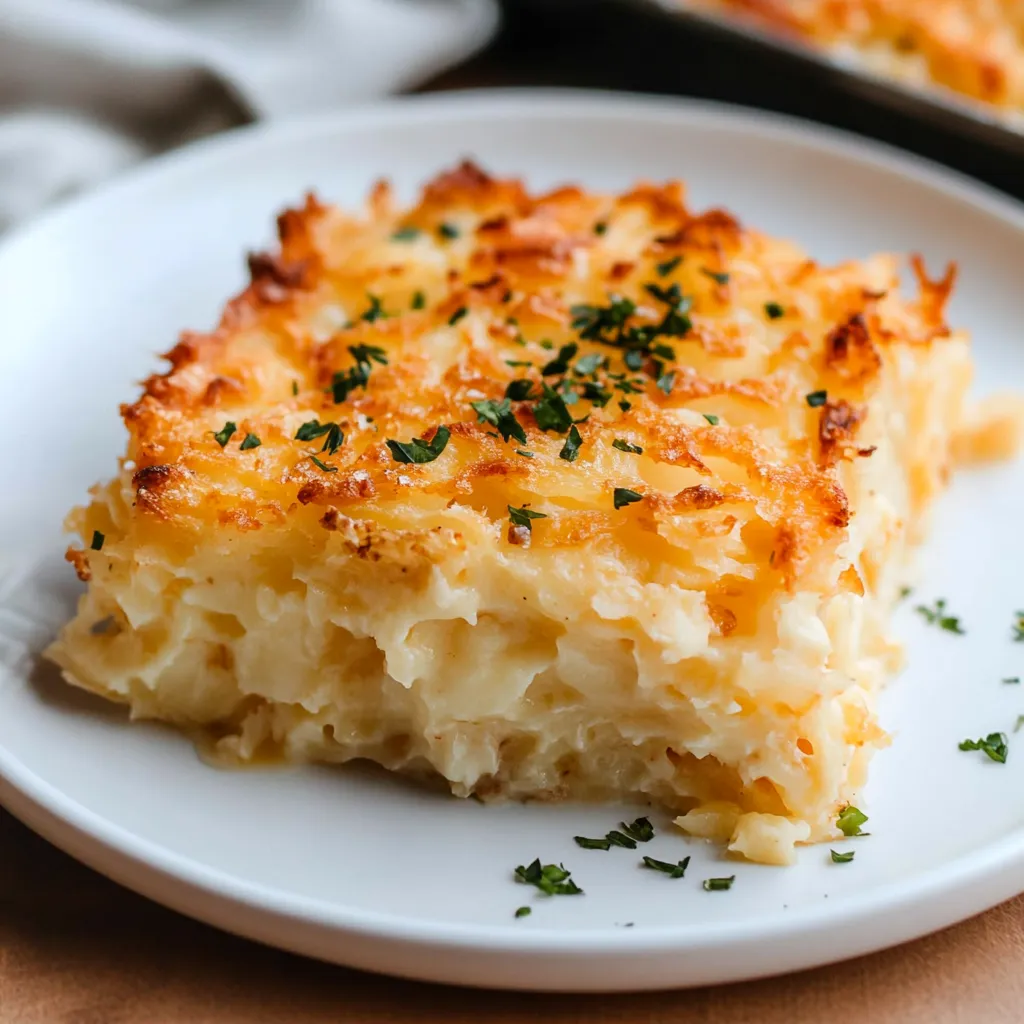 Gratin de Pommes de Terre Facile