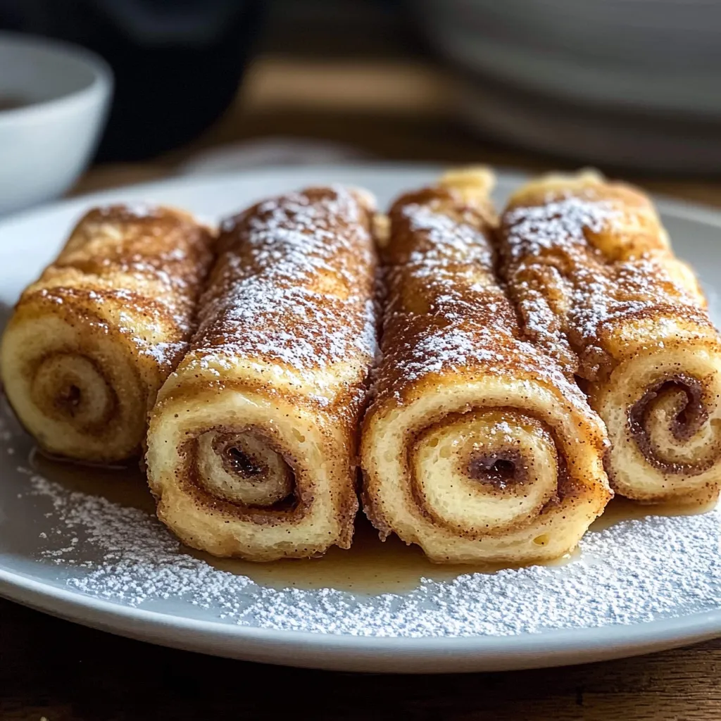 Pain Perdu Roulé à la Cannelle