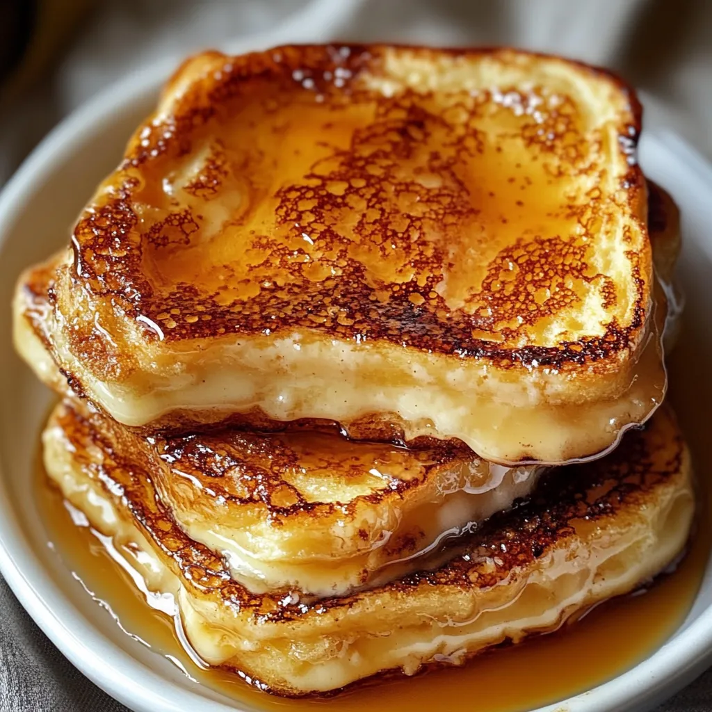 Pain Perdu Façon Crème Brûlée