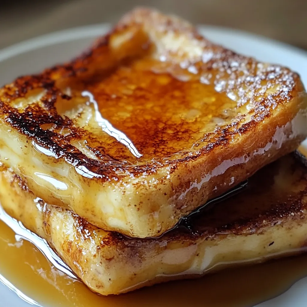 Pain Perdu Façon Crème Brûlée Gourmand