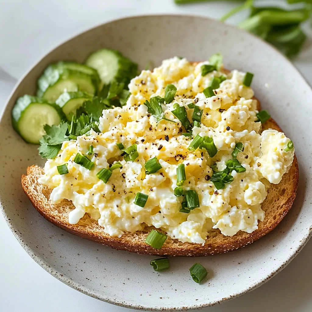 Salade d'Œufs au Fromage Blanc