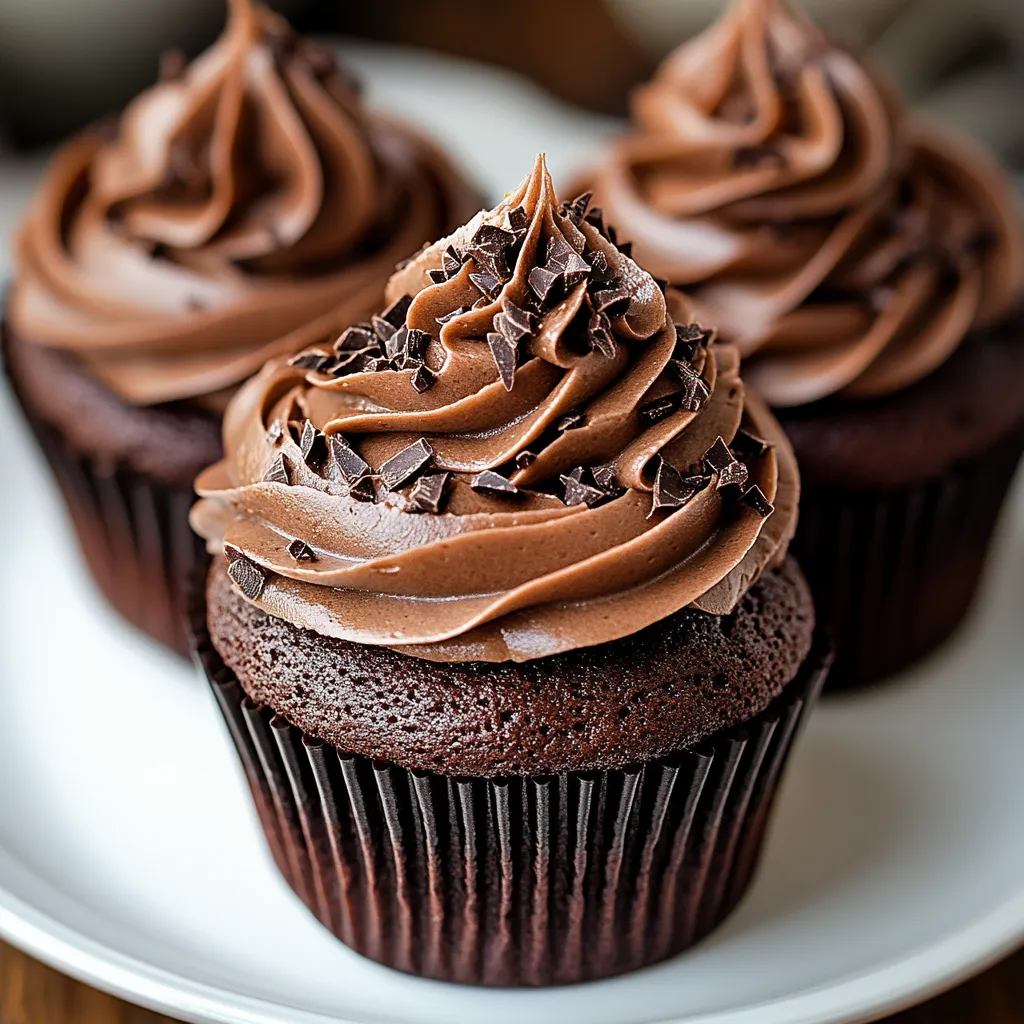 Cupcakes au Chocolat Faciles et Délicieux