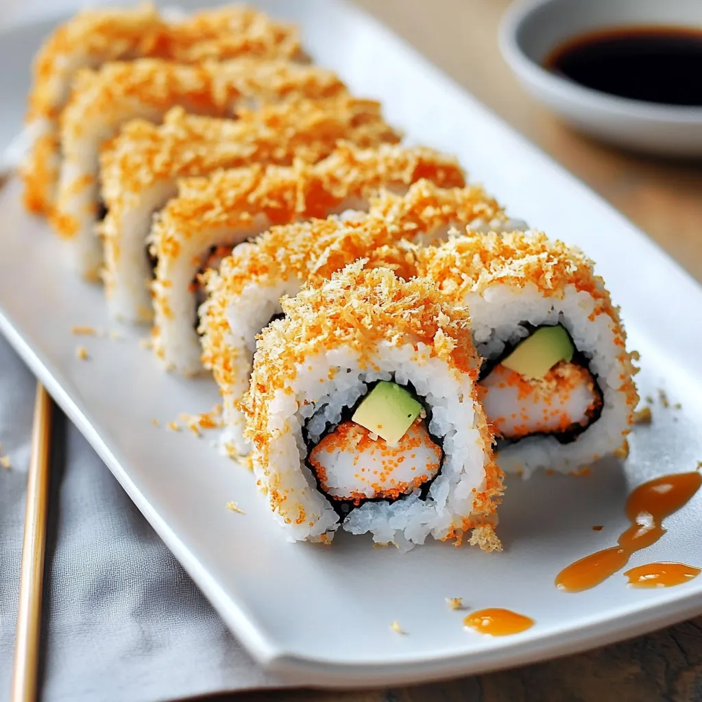 Délicieux California Crunch Roll