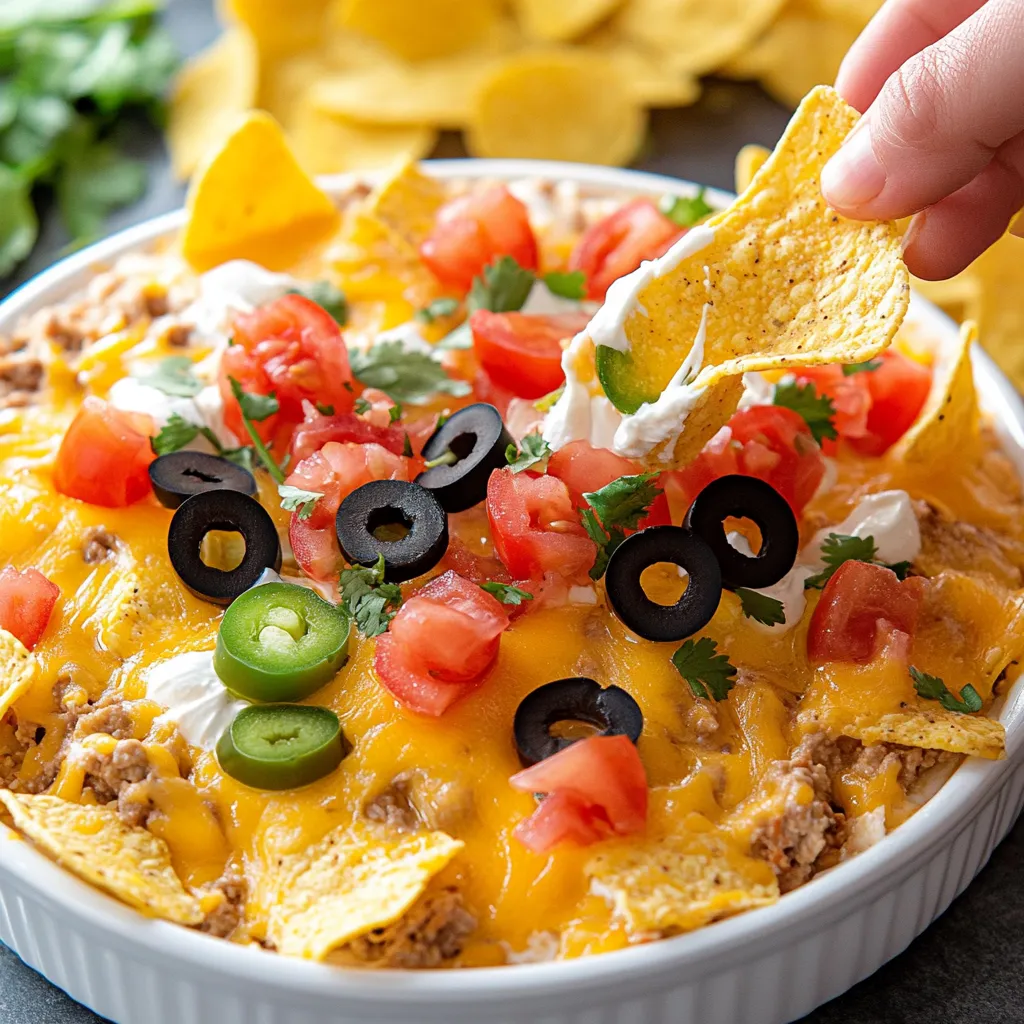 Easy Taco Dip Recipe