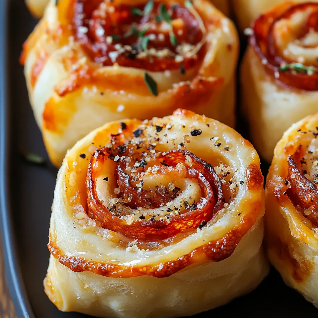 Rouleaux de Pizza Maison au Chorizo [145 Minutes]