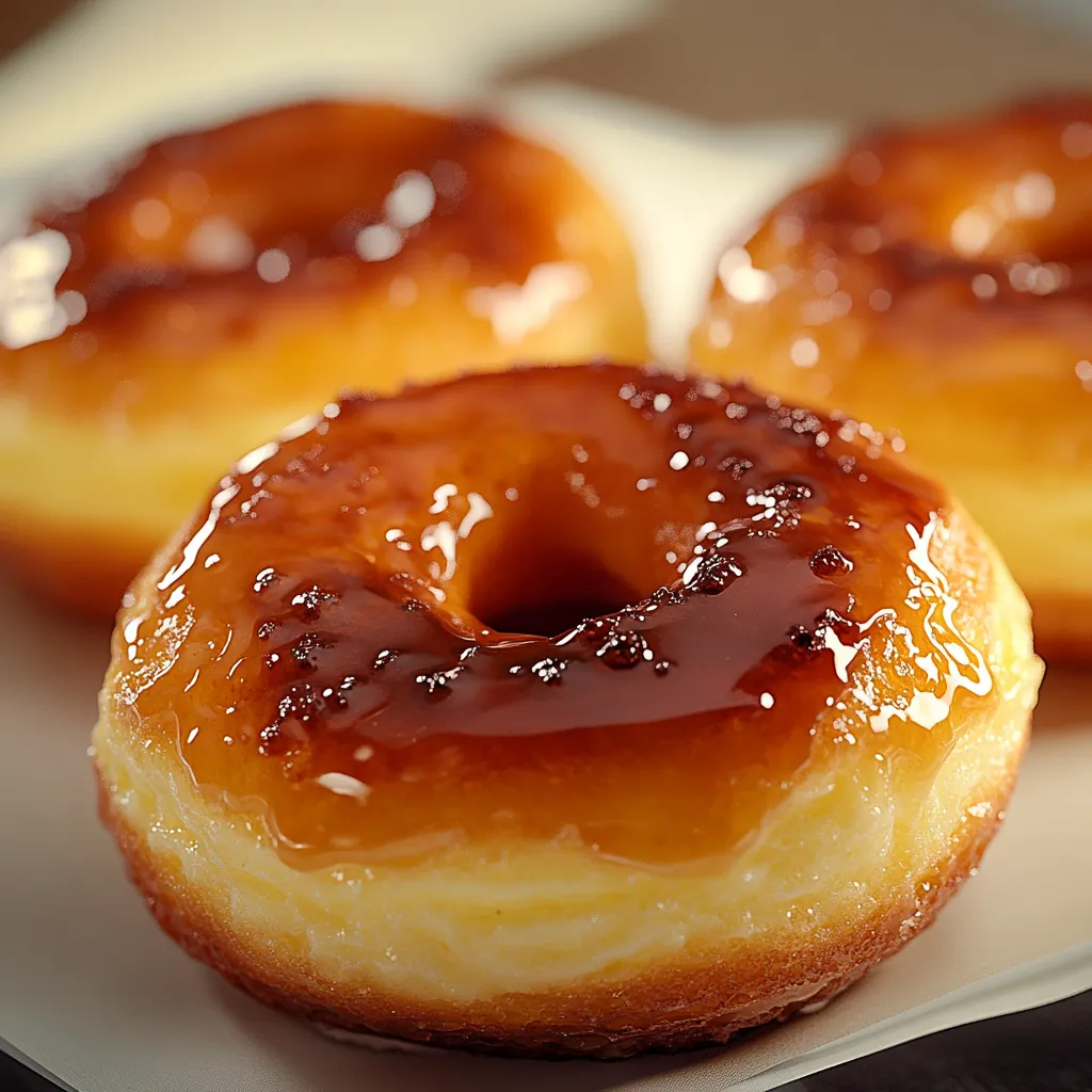 Beignets gourmands à la Crème Brûlée