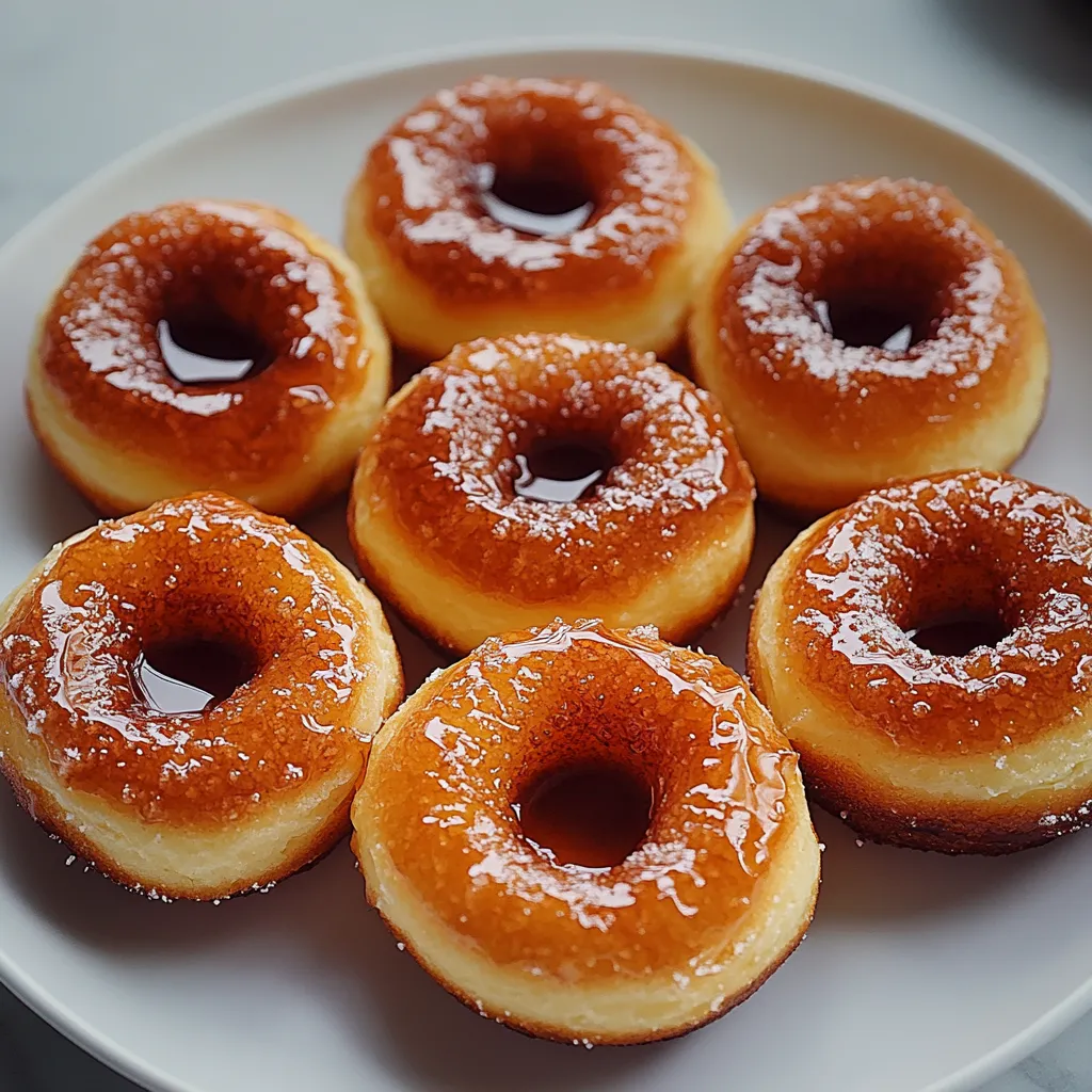 Beignets Crème Brûlée Faciles