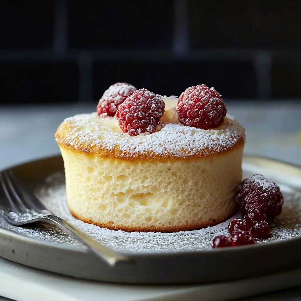 Soufflé à la Vanille Aérien