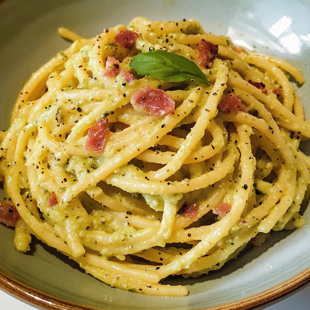 Carbonara à l'Avocat Facile