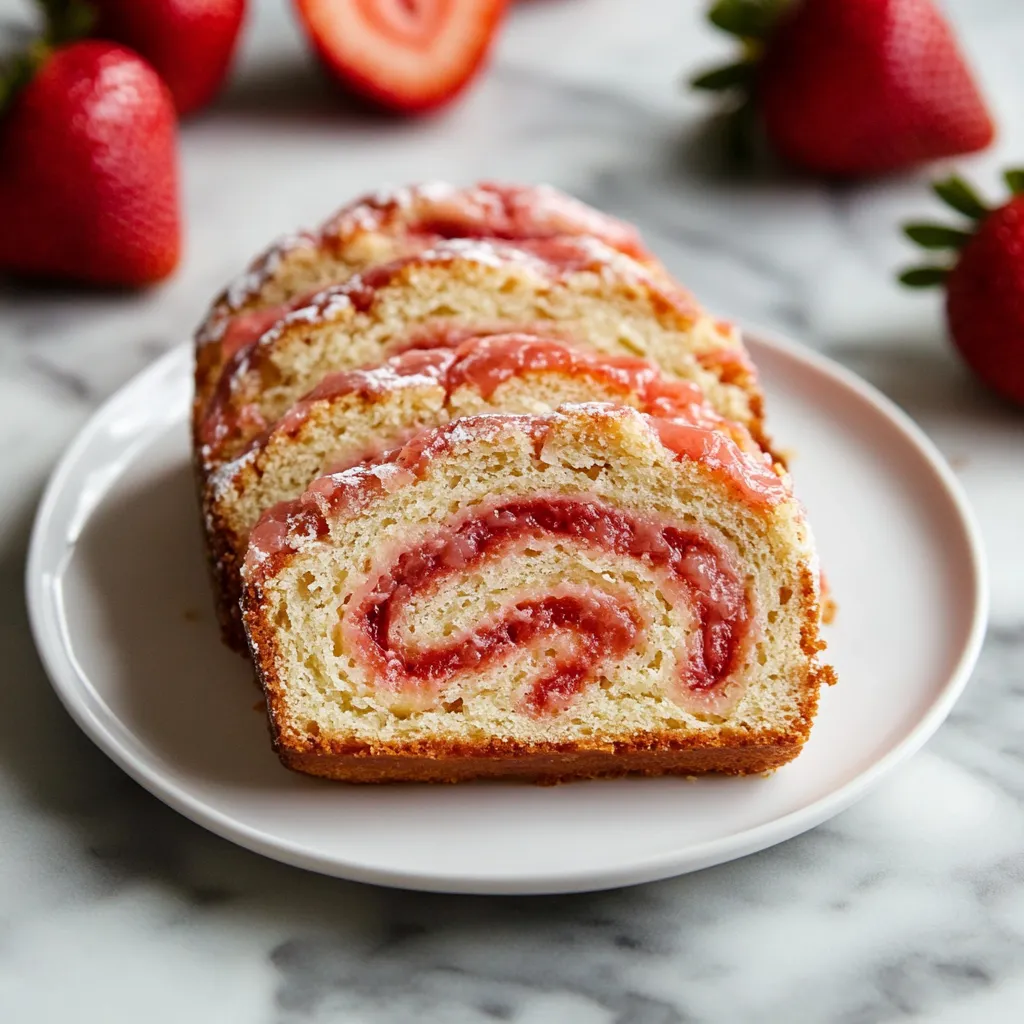 Délicieuse Babka aux Fraises Style Beignet