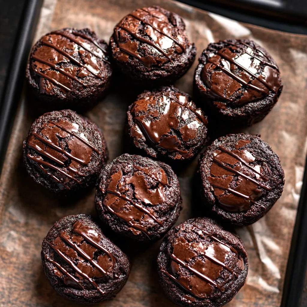 Bouchées moelleuses chocolat