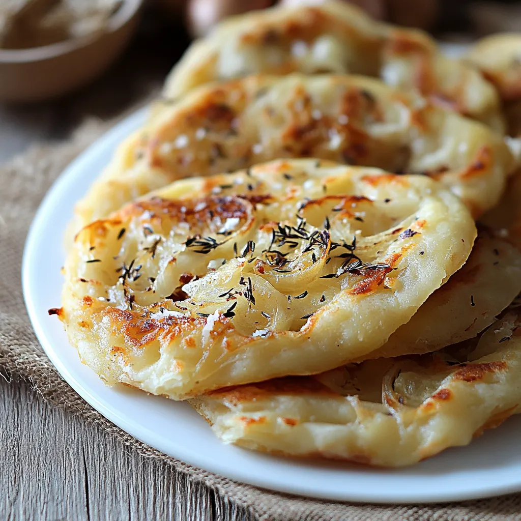 Recette Facile de Fougasse aux Oignons