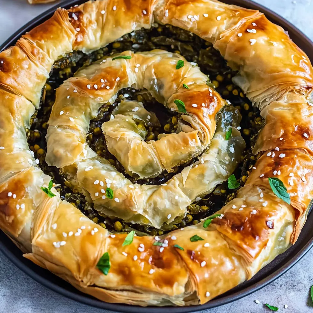 Tourte Spiralée Croustillante