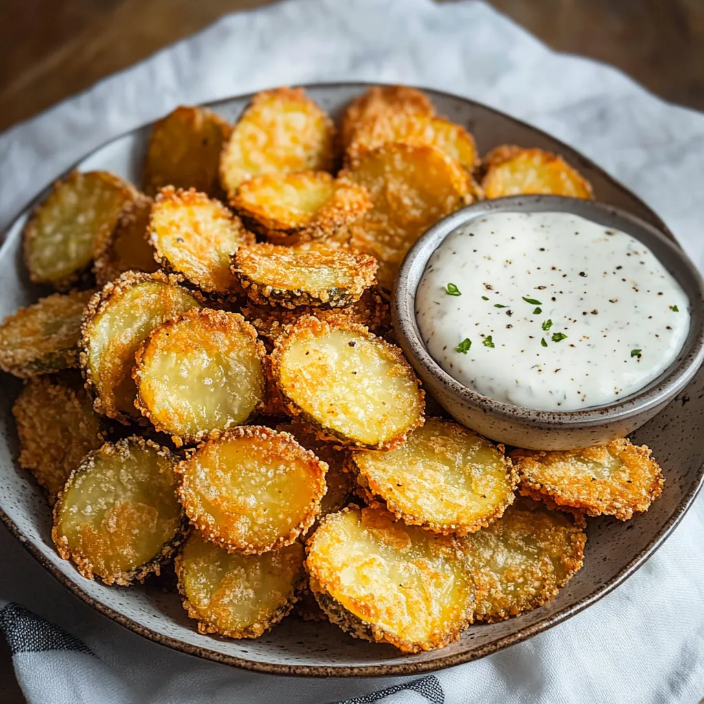 Easy Air Fryer Fried Pickles