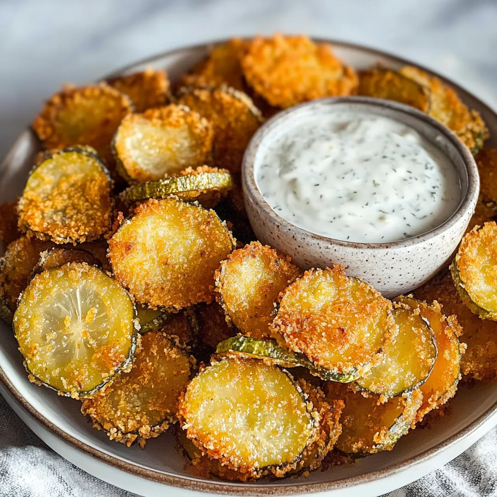 Yummy Air Fryer Fried Pickles