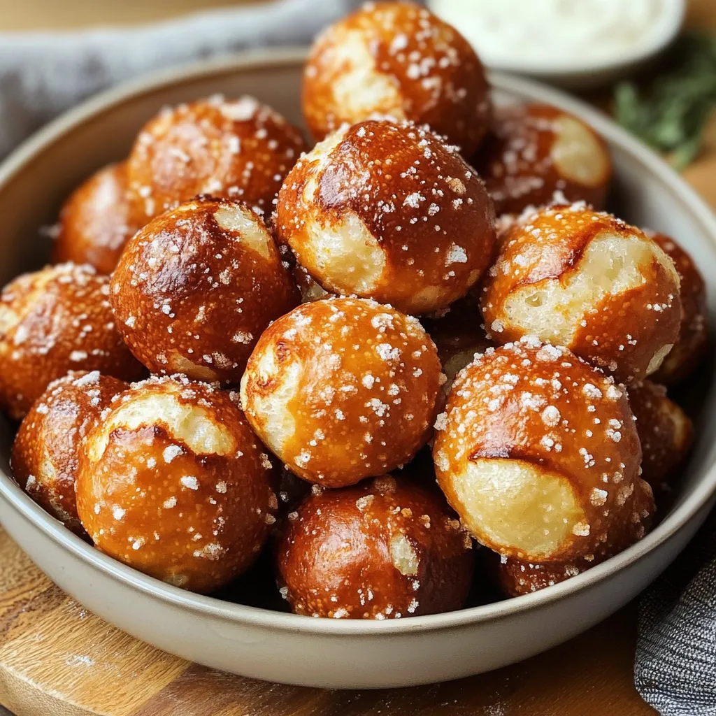 Bouchées Pretzel Friteuse À Air