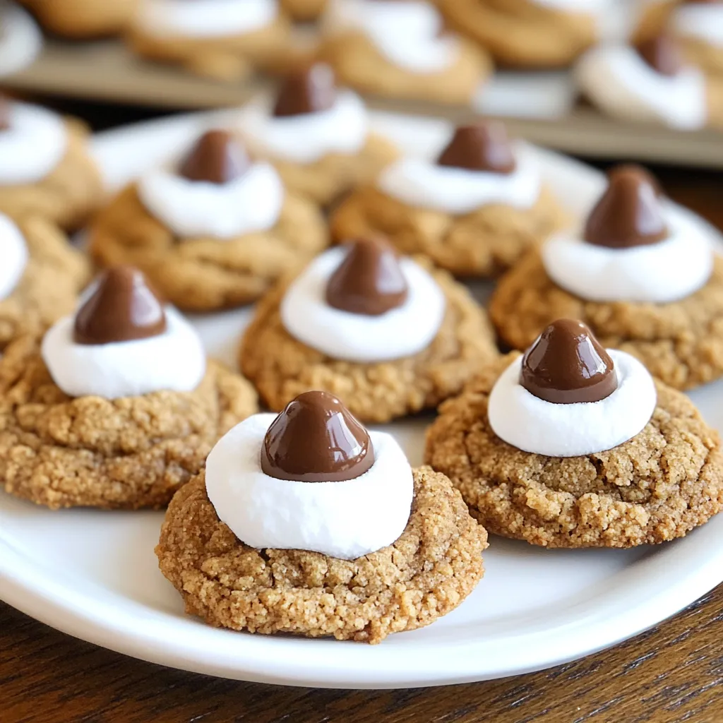 Une assiette de cookies avec glaçage blanc et garnitures au chocolat.