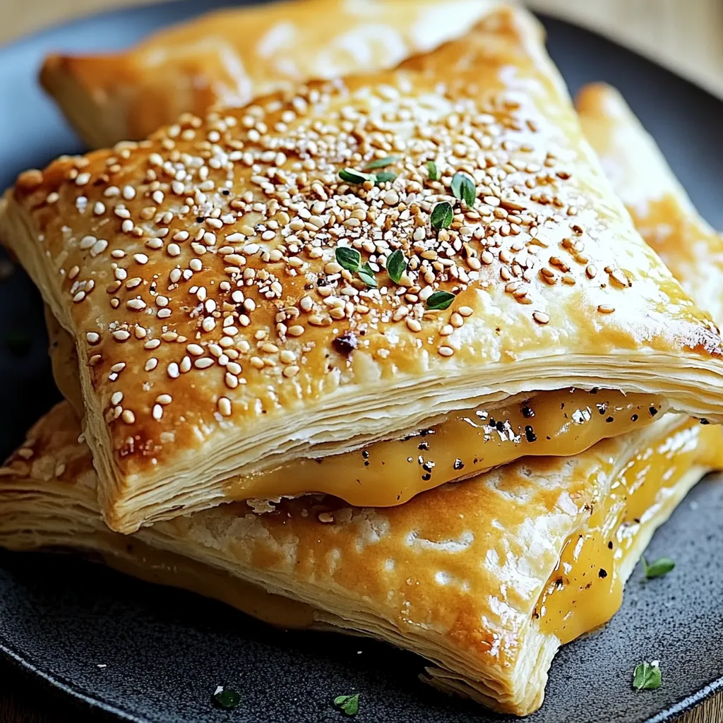 Une assiette avec une viennoiserie salée sur le dessus.