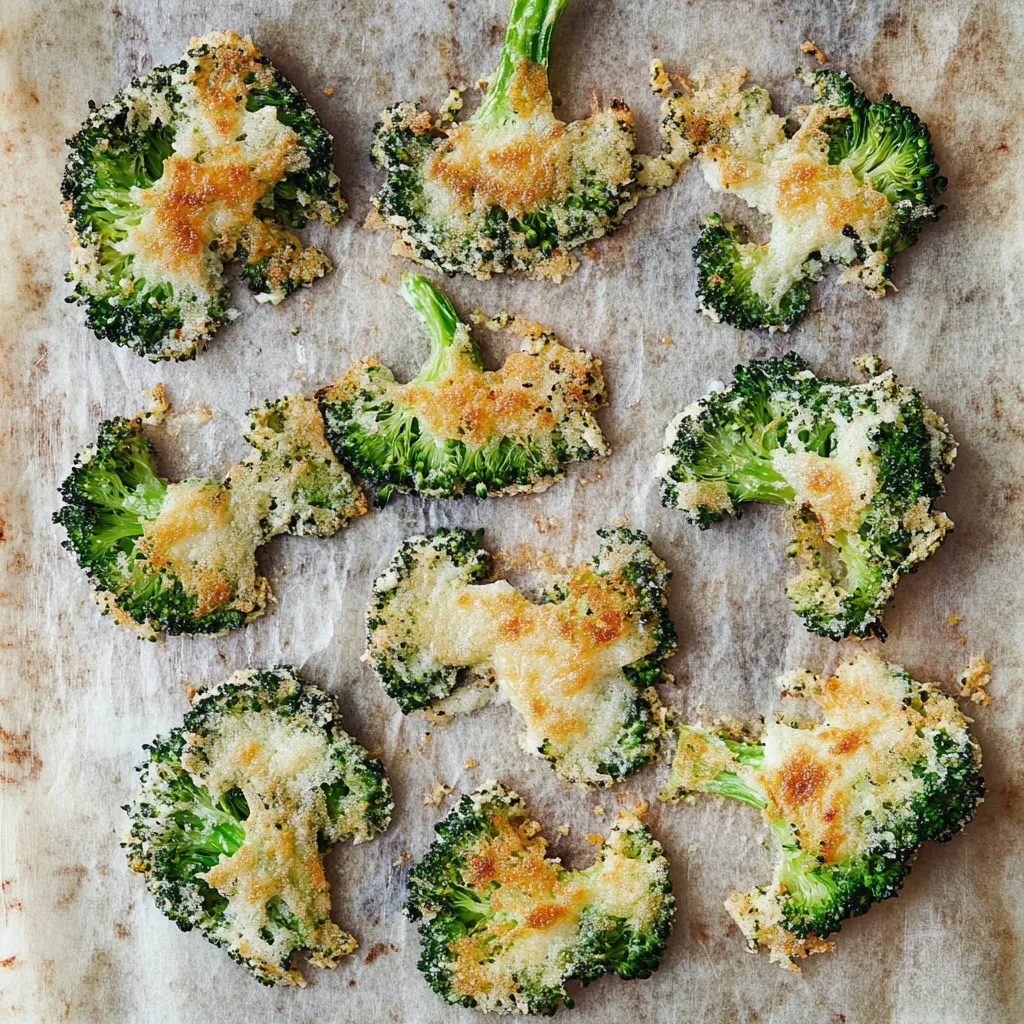 Une assiette de broccoli couvert de fromage.