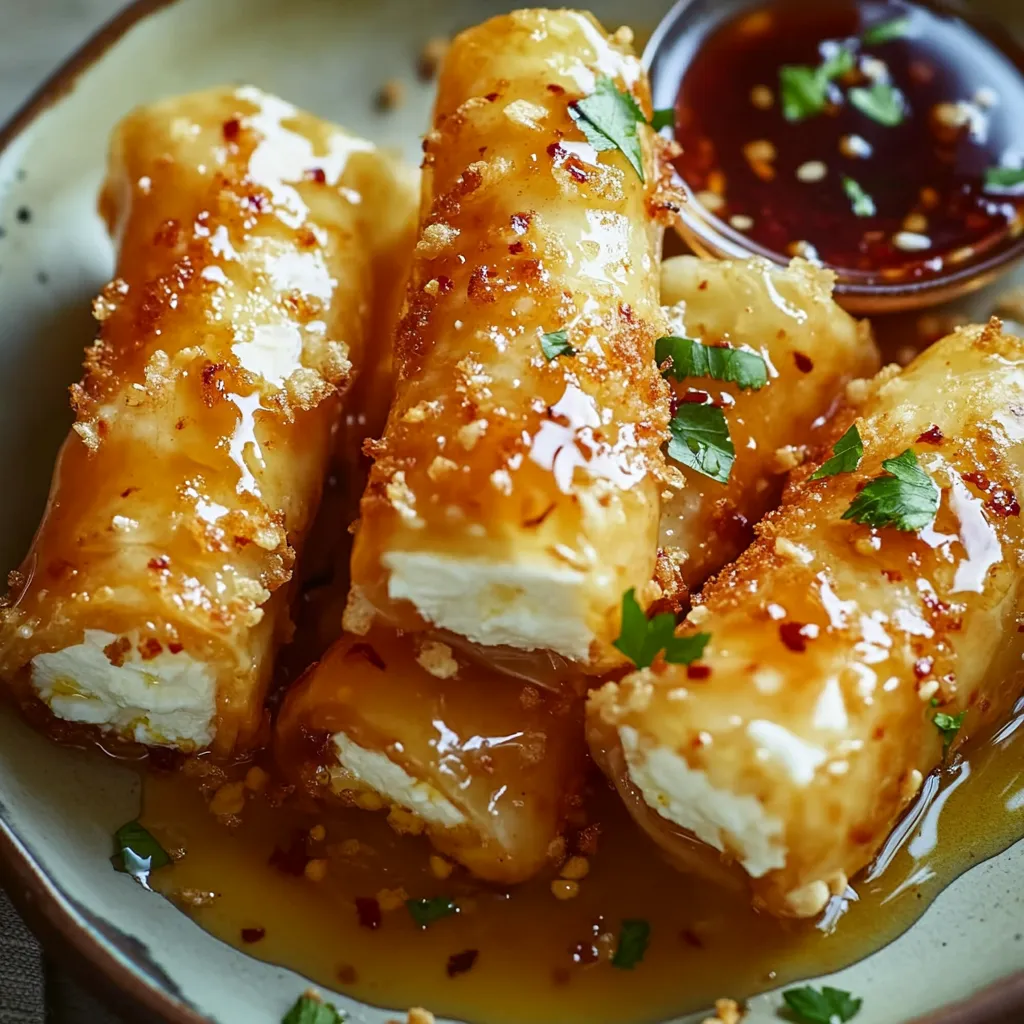 A plate of food with a dipping sauce.