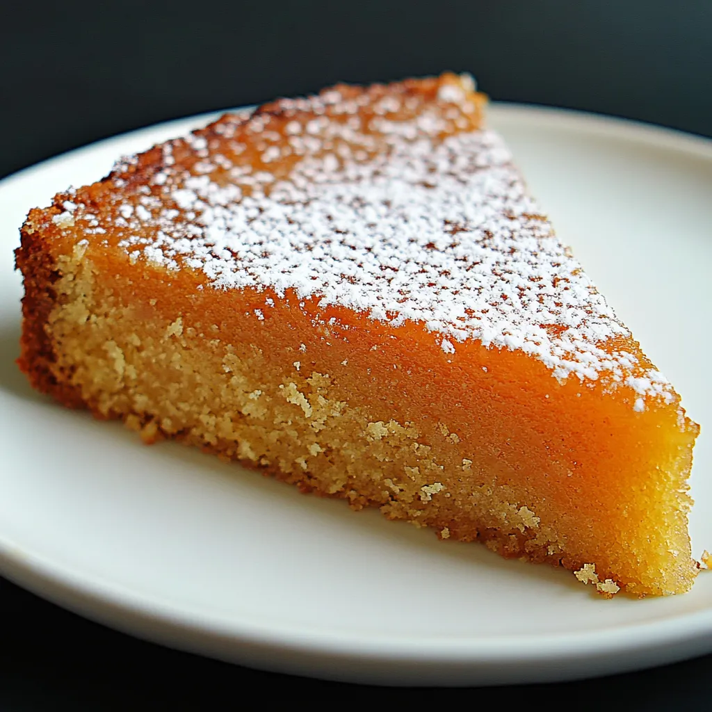 Une tranche de gâteau sur une assiette blanche.