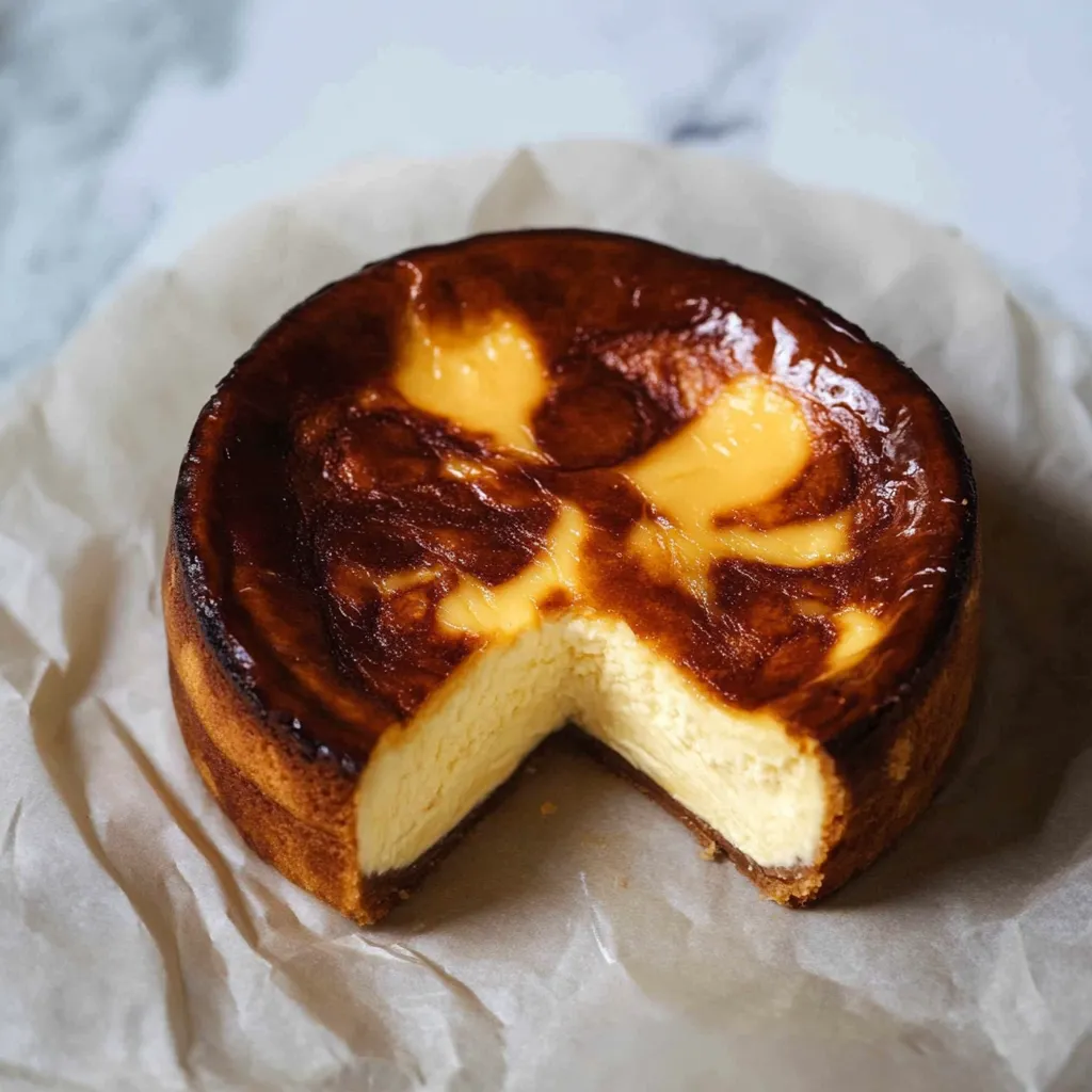 Une part de gâteau avec un os dessus.