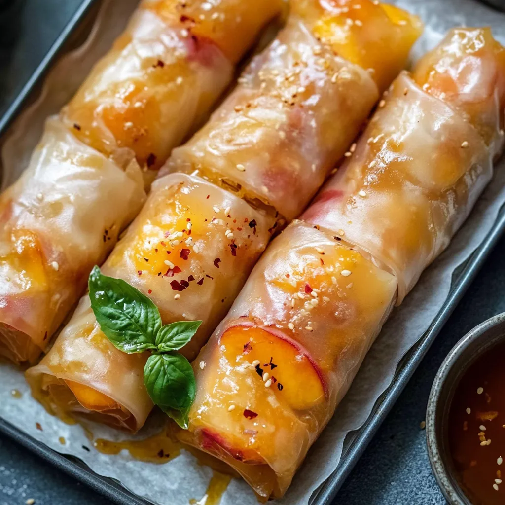 A tray of food with a leaf on top.