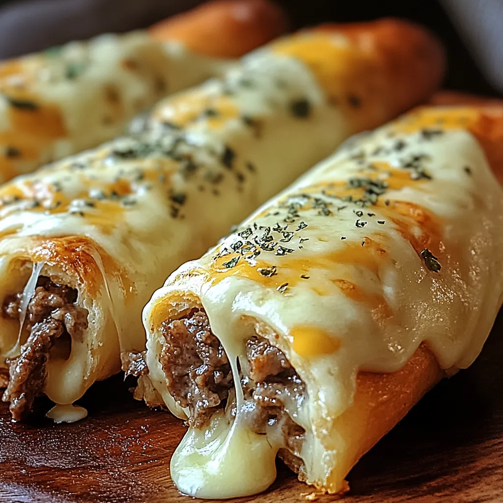 Two pieces of food on a wooden table.
